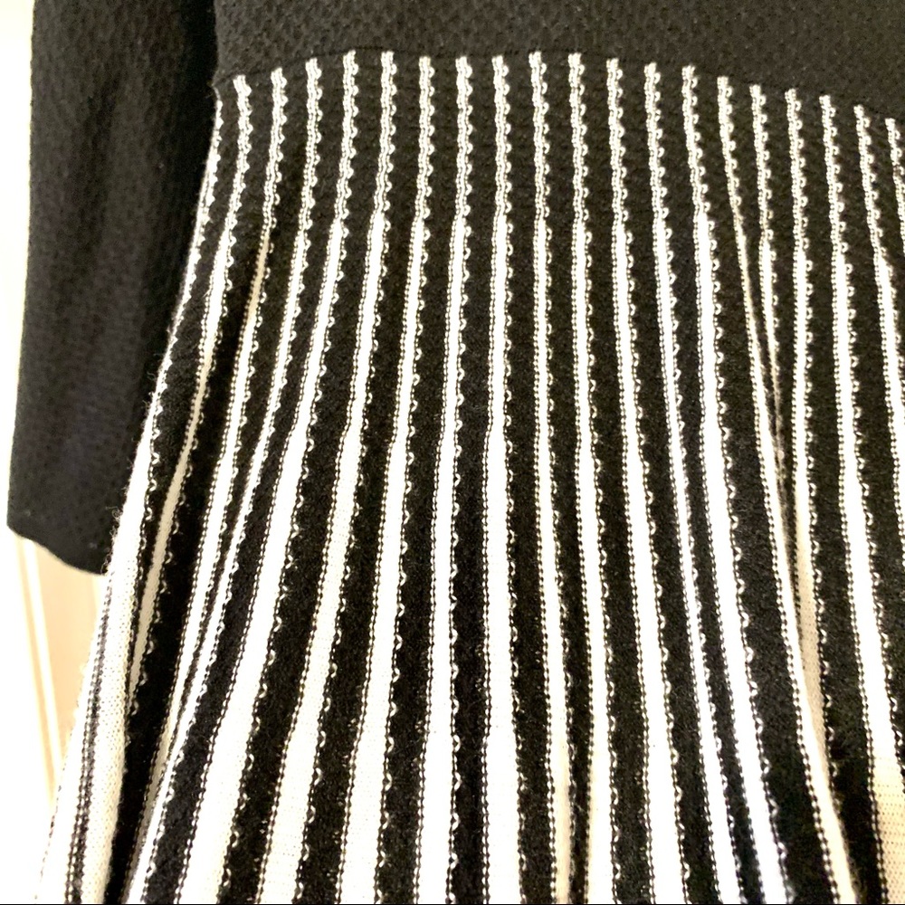 MARC NEW YORK Andrew Marc Pleated Sweater Fit-N-Flair Dress—SZ. PS - Picture 5 of 6